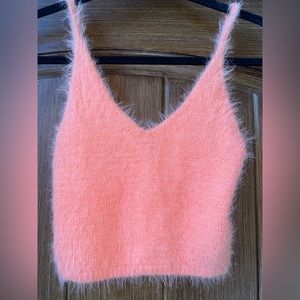 Super Cute Pink  Kimchi Blue Crop Top Size Small